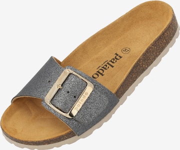 Palado Mules 'Malta EGS Magnolia' in Grey: front