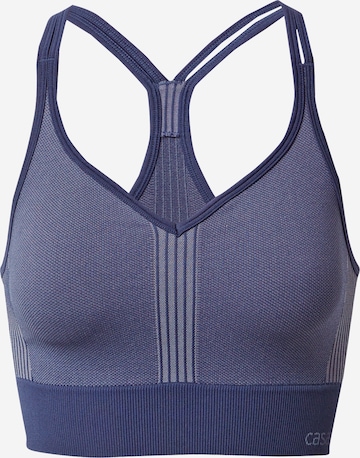 Casall Sporttop in Blauw: voorkant