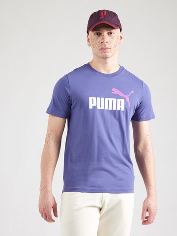 PUMA Shirt 'ESS No. 1' in Purple: front