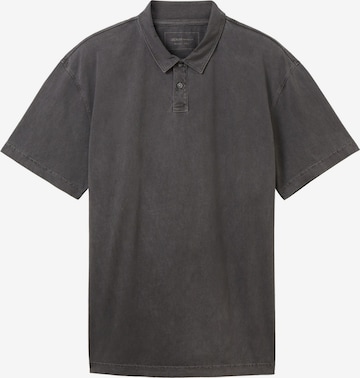 TOM TAILOR DENIM Poloshirt in Schwarz: Vorderseite