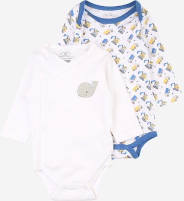 PLAYSHOES Romper/bodysuit in White: front