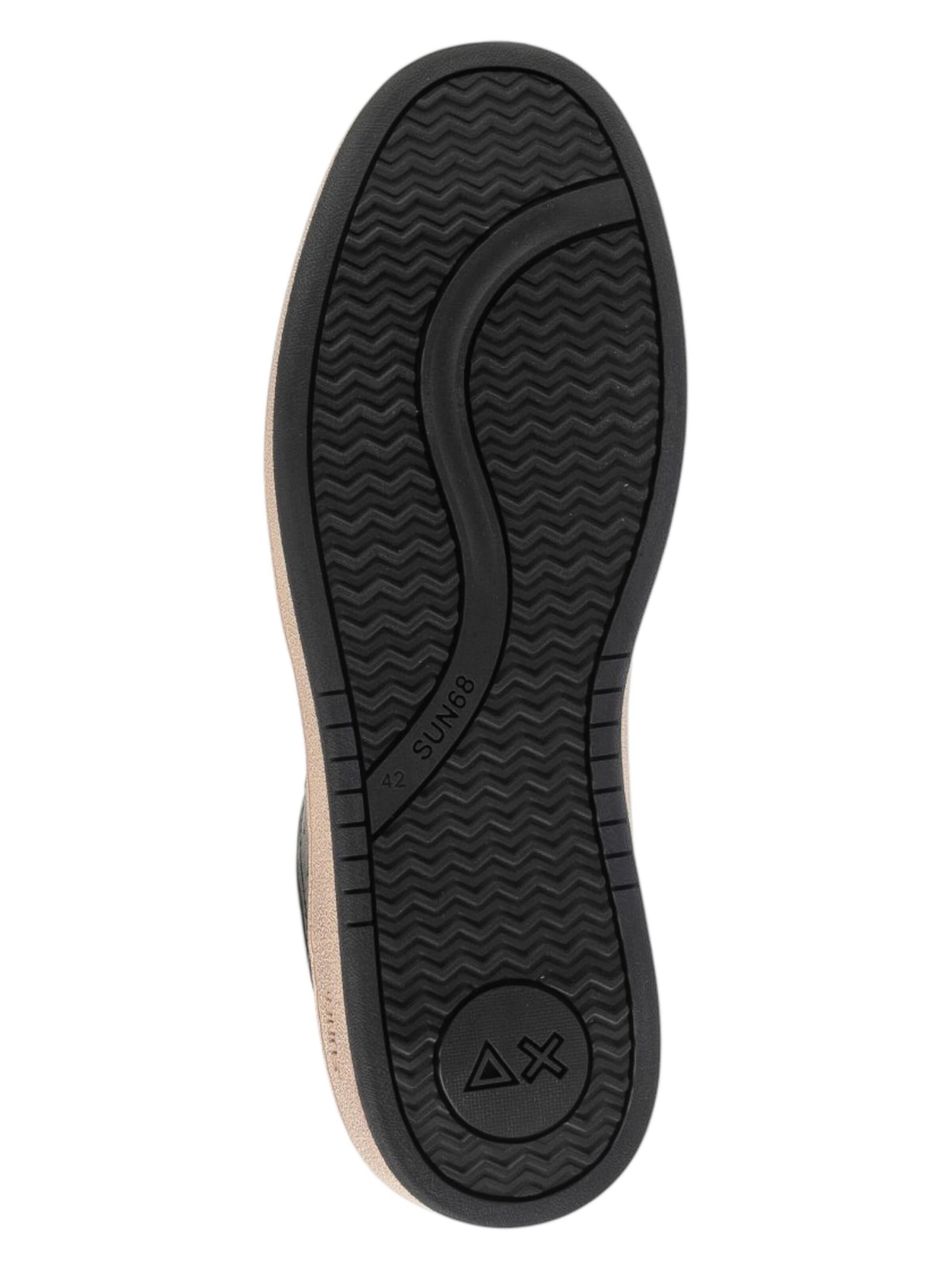 SUN68 Sneakers laag 'Urban Basket' in Zwart