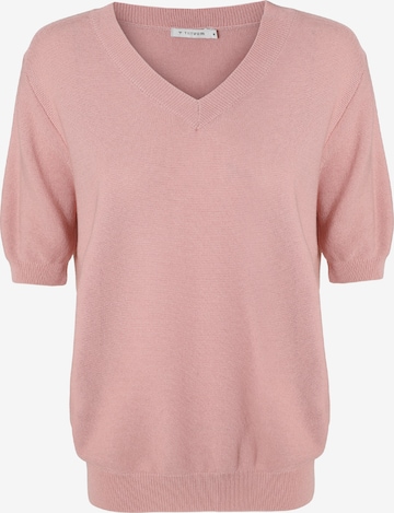 Pull-over 'Fokia' TATUUM en rose : devant