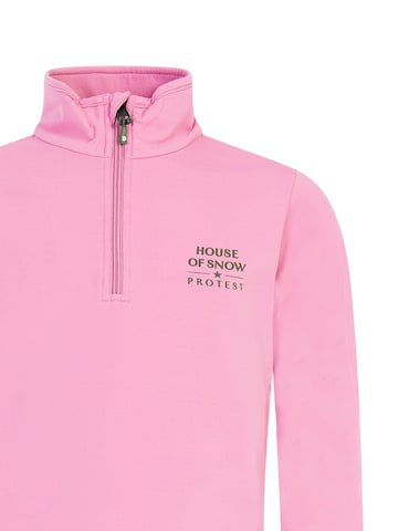 PROTEST Sports sweatshirt in Pink