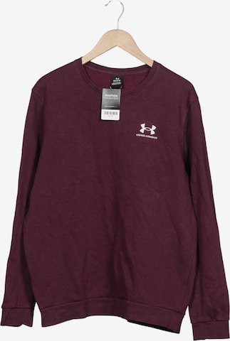 UNDER ARMOUR Sweater L in Rot: Vorderseite