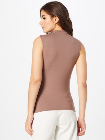 River Island Top 'DRAPEY' in Brown