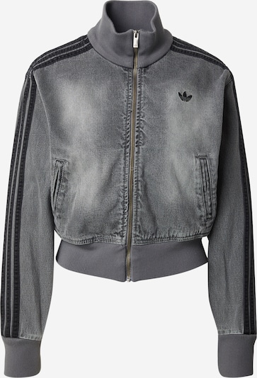 ADIDAS ORIGINALS Veste mi-saison en gris / noir, Vue avec produit