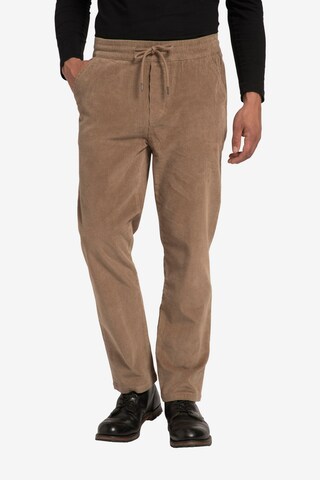 JP1880 Regular Broek in Bruin: voorkant