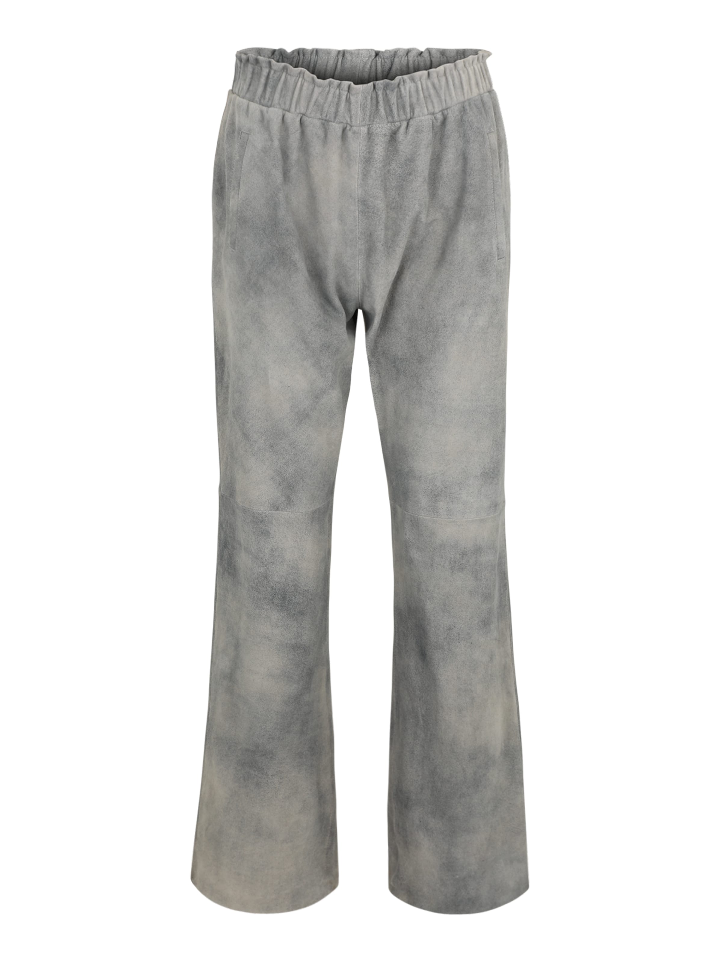 Evazați Pantaloni 'URANUS' de la OAKWOOD pe gri: față