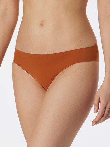 SCHIESSER Panty 'Invisible Soft' in Brown: front