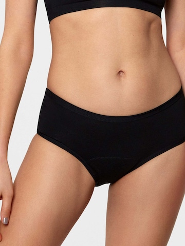 SNOCKS Periodslip 'femtis by SNOCKS Lene' in Schwarz: Vorderseite