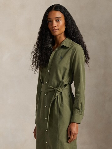 Polo Ralph Lauren Платье-рубашка в Зеленый