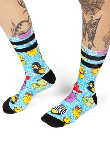 Chaussettes 'Tub Duck' American Socks en bleu