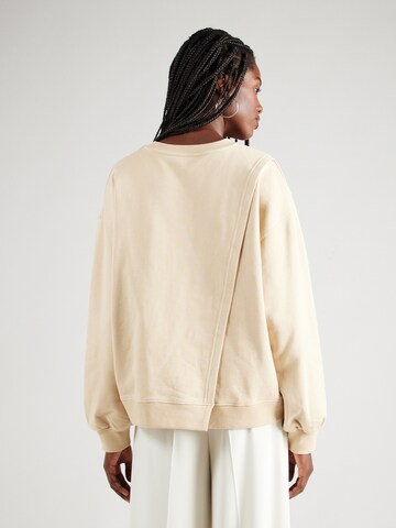 Sweat-shirt Twinset en beige