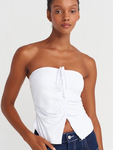 Dilvin Top in White