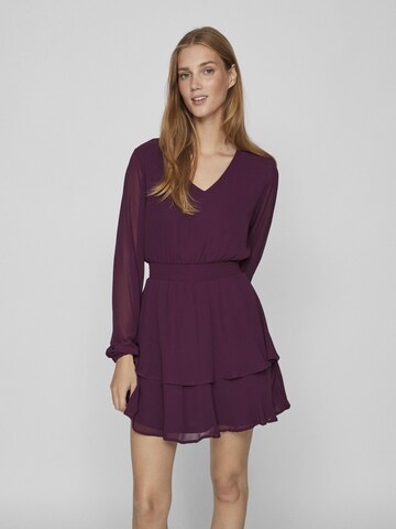 VILA Dress 'Annika' in Purple: front