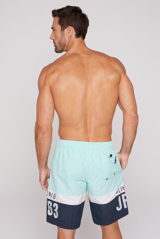 CAMP DAVID Board Shorts in Green