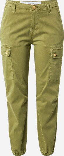 Goldgarn Jeans cargo en olive, Vue avec produit