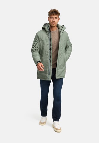 INDICODE JEANS Winterjas 'INBenyot' in Groen