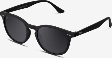 TWIG Concept Milano Sonnenbrille 'Bogart' in Schwarz: Vorderseite