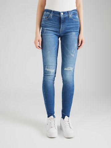 Tommy Jeans Skinny Jeans 'Nora' in Blue: front