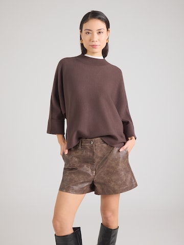 Pull-over COMMA en marron : devant