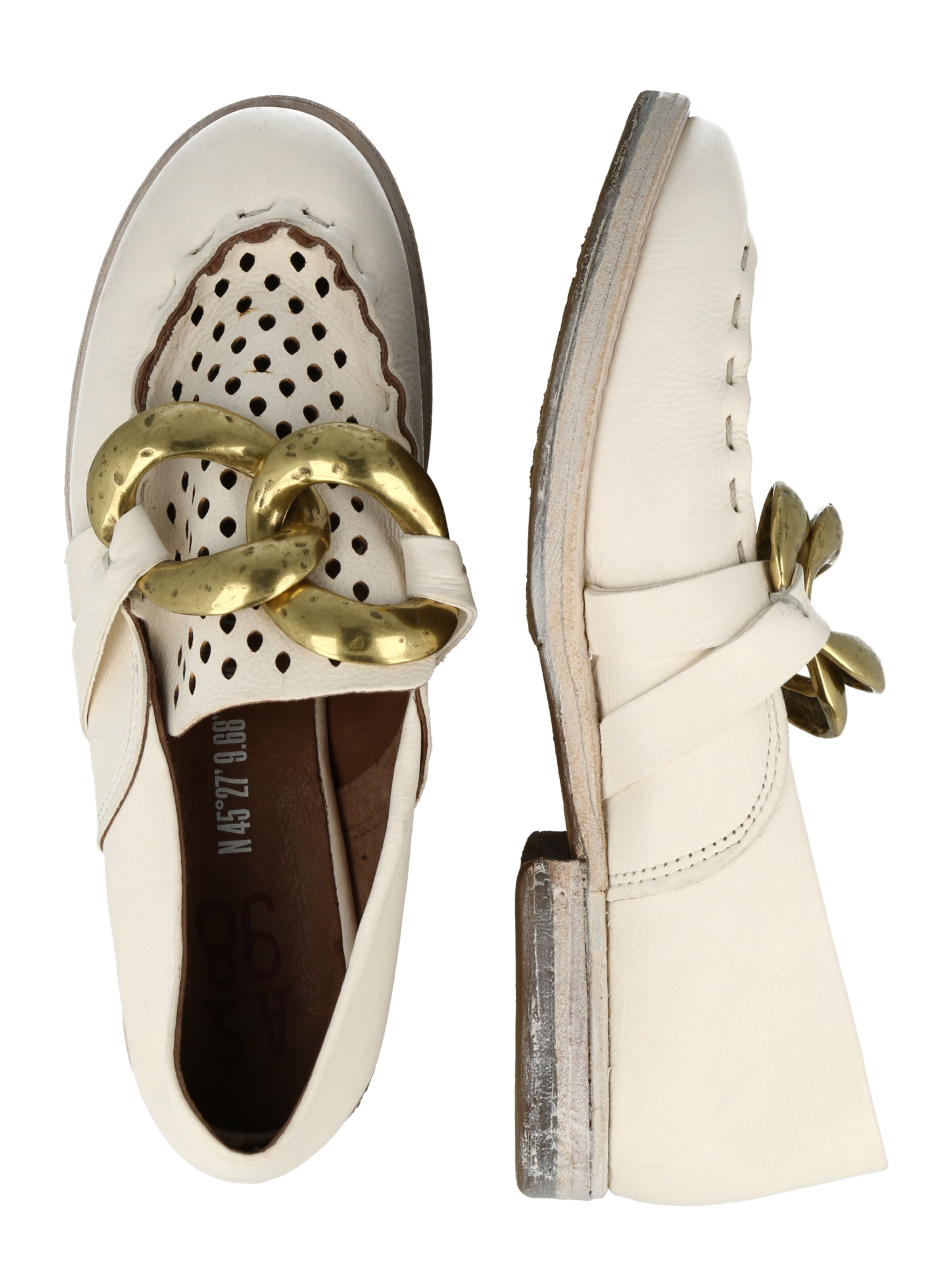 A.S.98 Veterschoen 'Zeport' in Wit