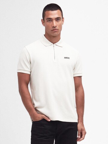 Barbour International Poloshirt in Beige: predná strana