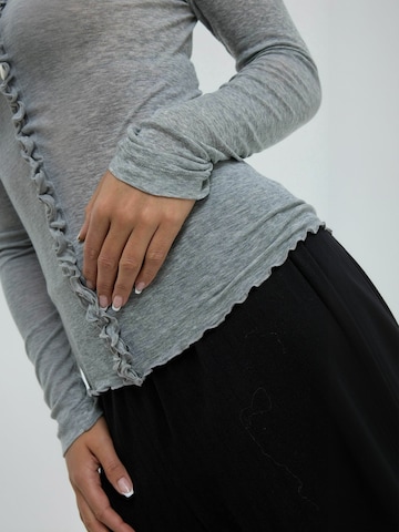 T-shirt Seamless Basic en gris