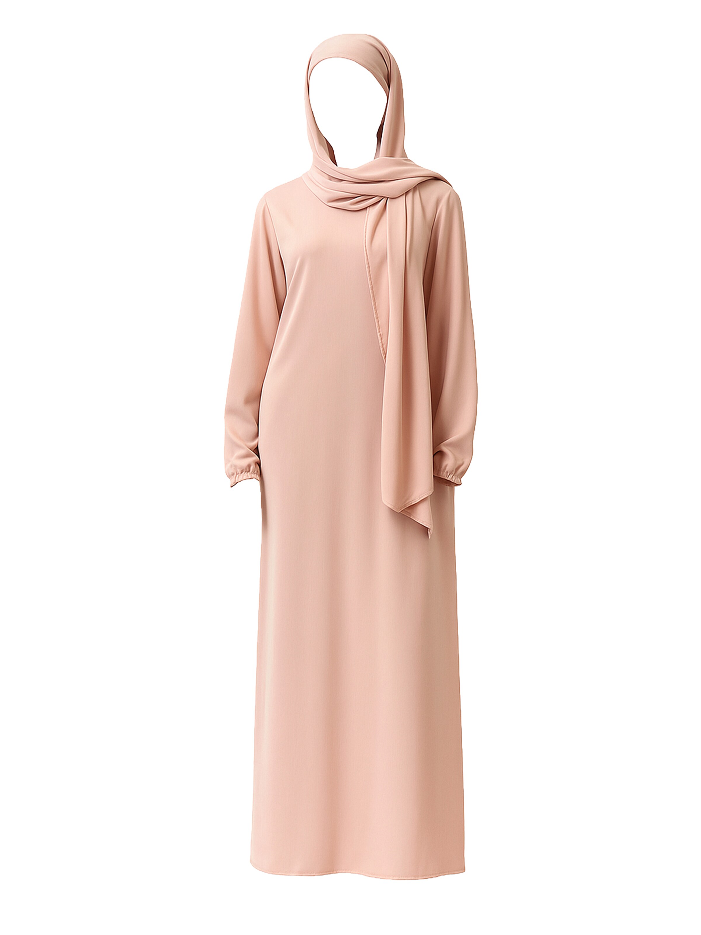 Robe Elara en rose : devant
