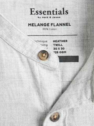 JACK & JONES Regular fit Button Up Shirt 'Jjeband' in Grey