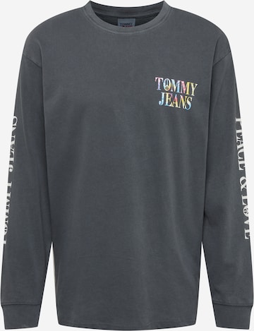 Tommy Jeans Koszulka w kolorze szary: przód