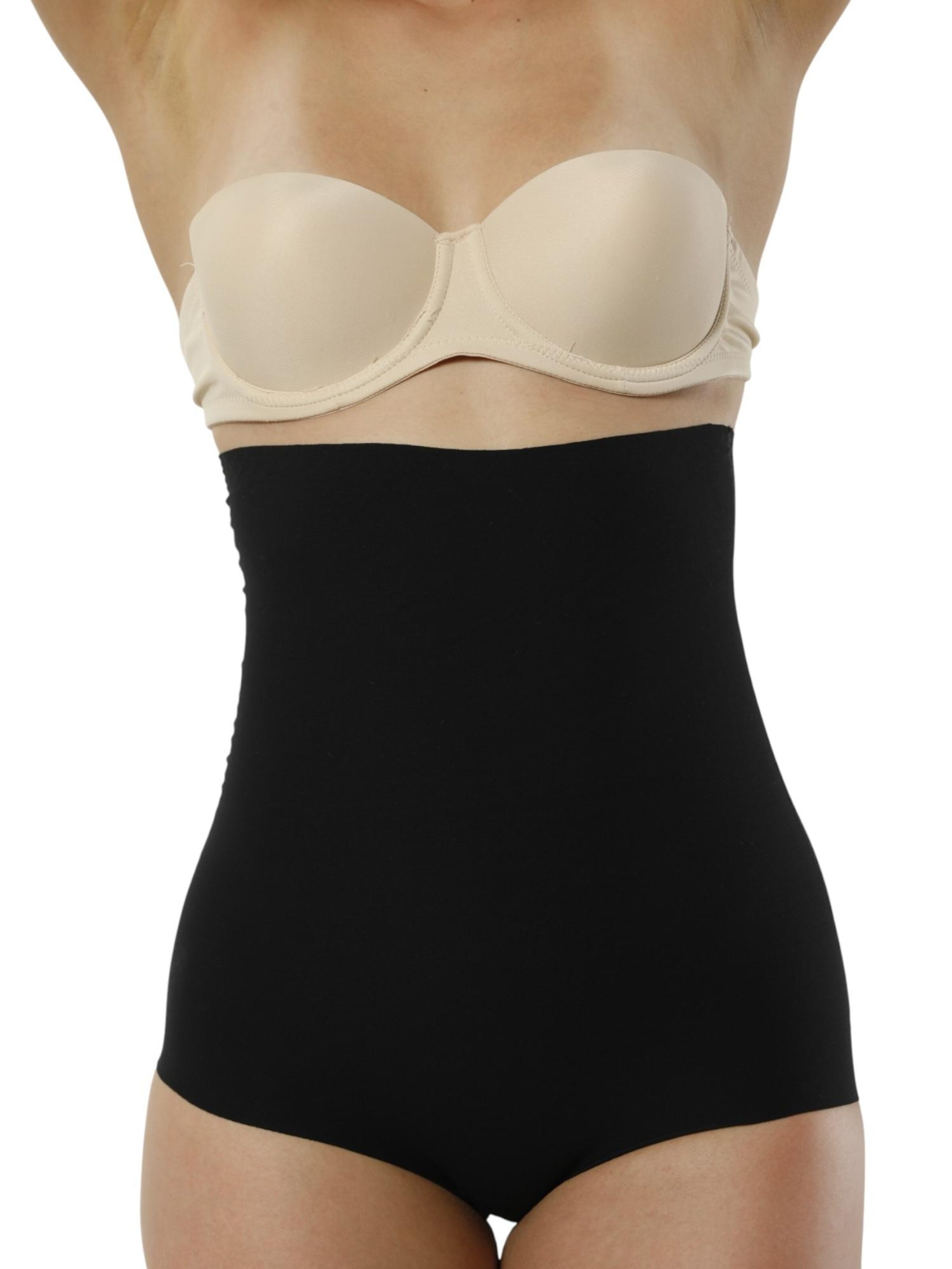 Slip scultant 'LaserShape' fashionshowcase en noir