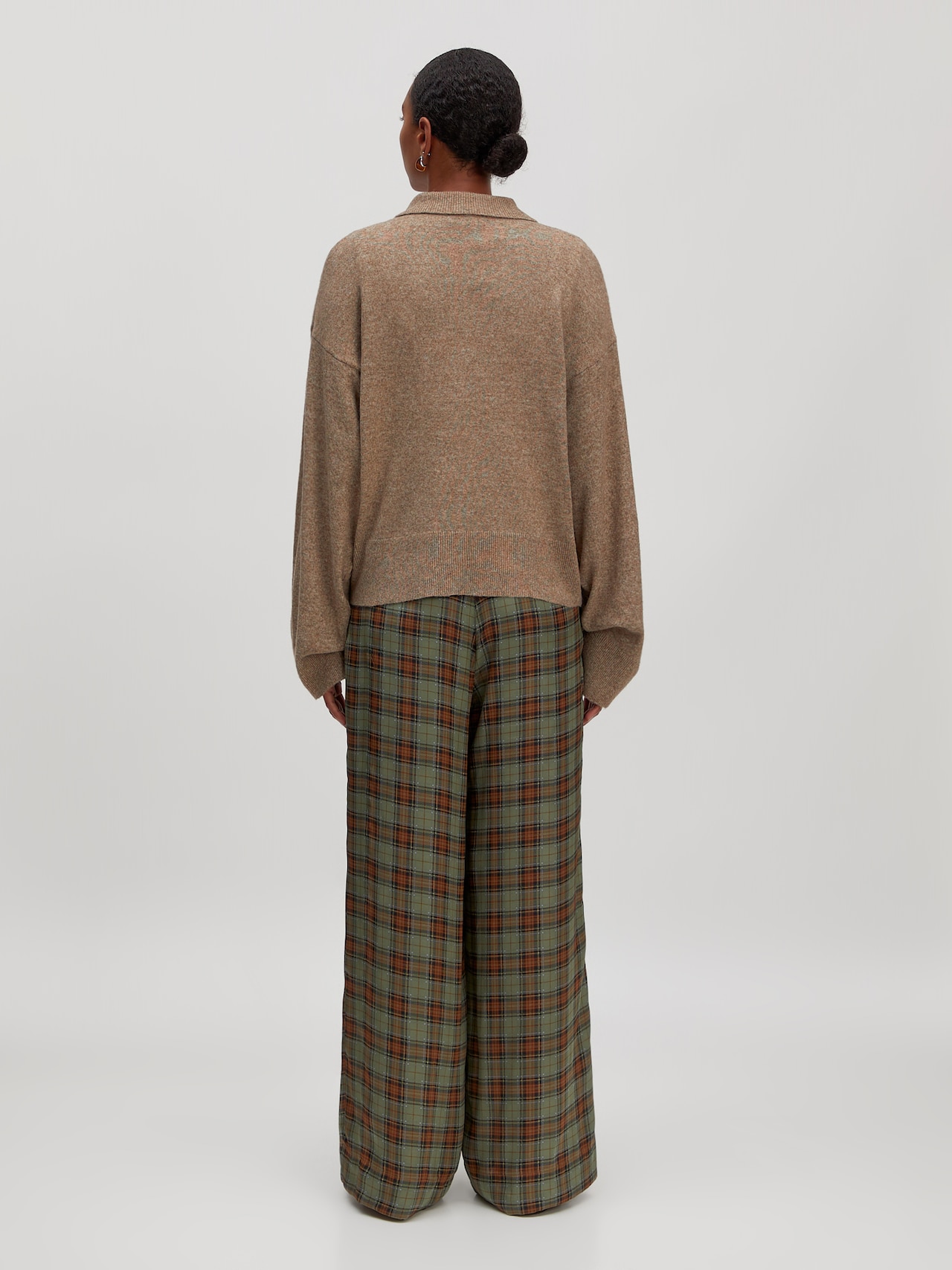 EDITED Produkte Pullover 'Gerit' beigemeliert
