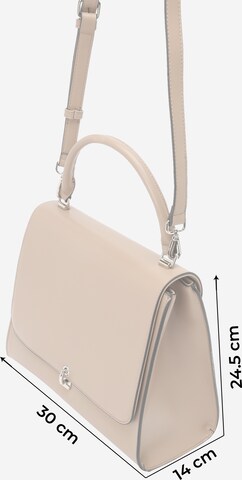 Seidenfelt Manufaktur Handbag 'Kisa Satchel' in Beige