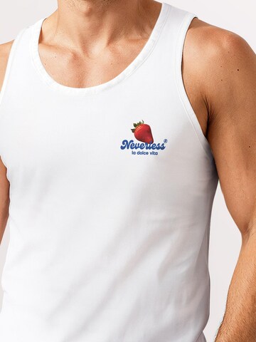 Neverless Shirt 'Strawberry' in Weiß