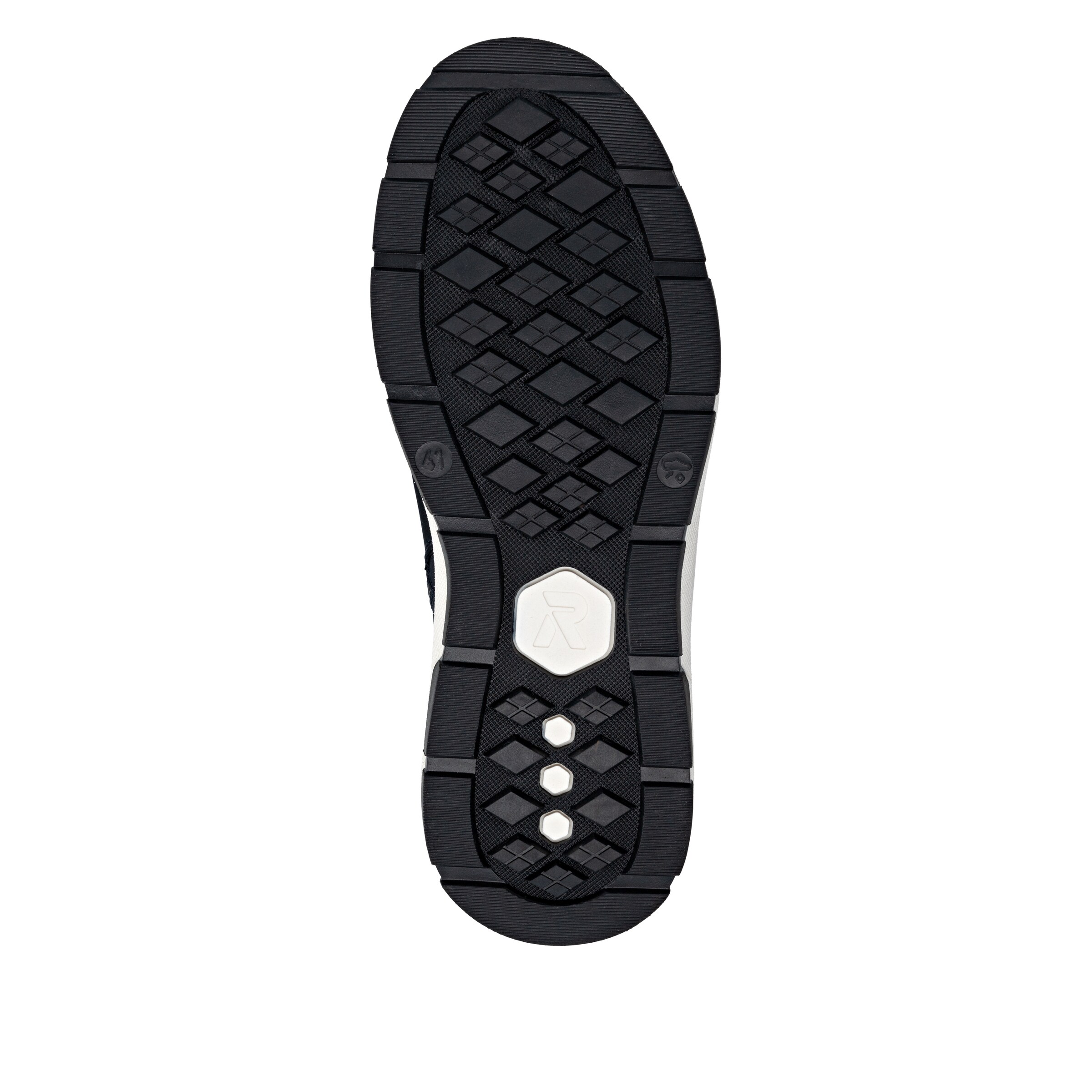 Rieker Ботинки на шнуровке в Синий