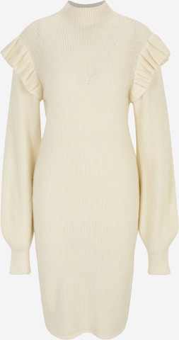 Vila Tall Knitted dress 'BOOBA' in Beige: front
