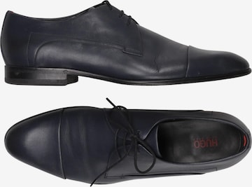 HUGO Halbschuh 43 in Blau: Vorderseite