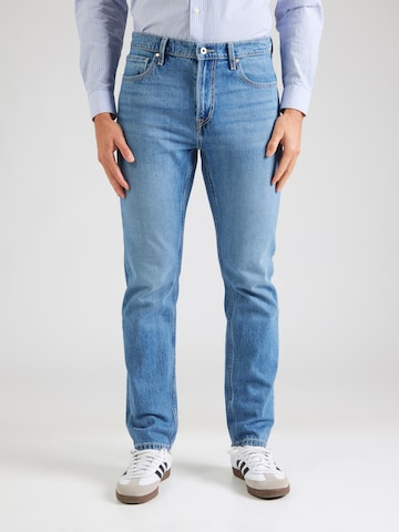 Coupe slim Jean 'Byron' Pepe Jeans en bleu : devant