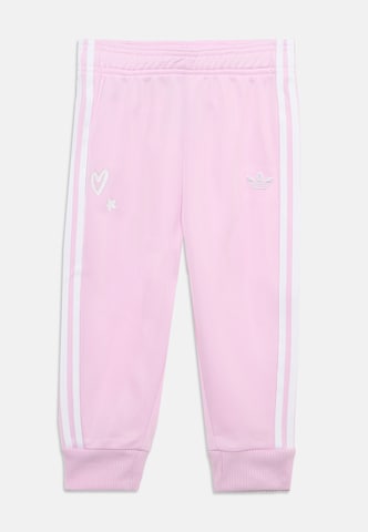ADIDAS ORIGINALS Jogging ruhák 'SST' - rózsaszín