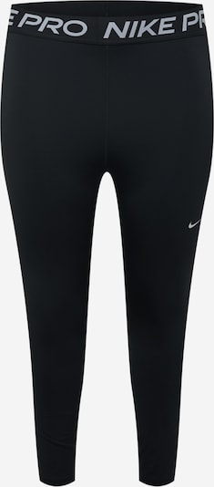 NIKE Sports trousers in Black / White, Item view