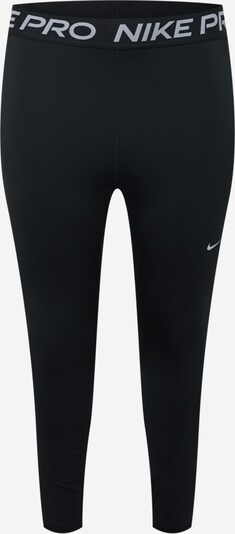NIKE Workout Pants in Black / White, Item view