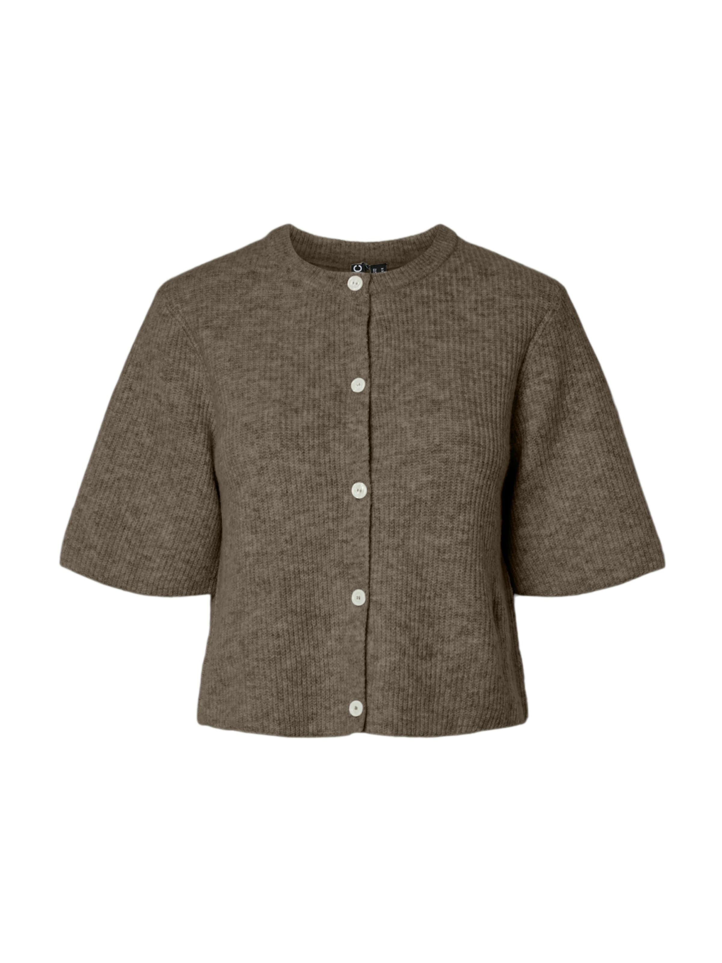 PIECES Kofta 'PCSilly' i brun: framsida