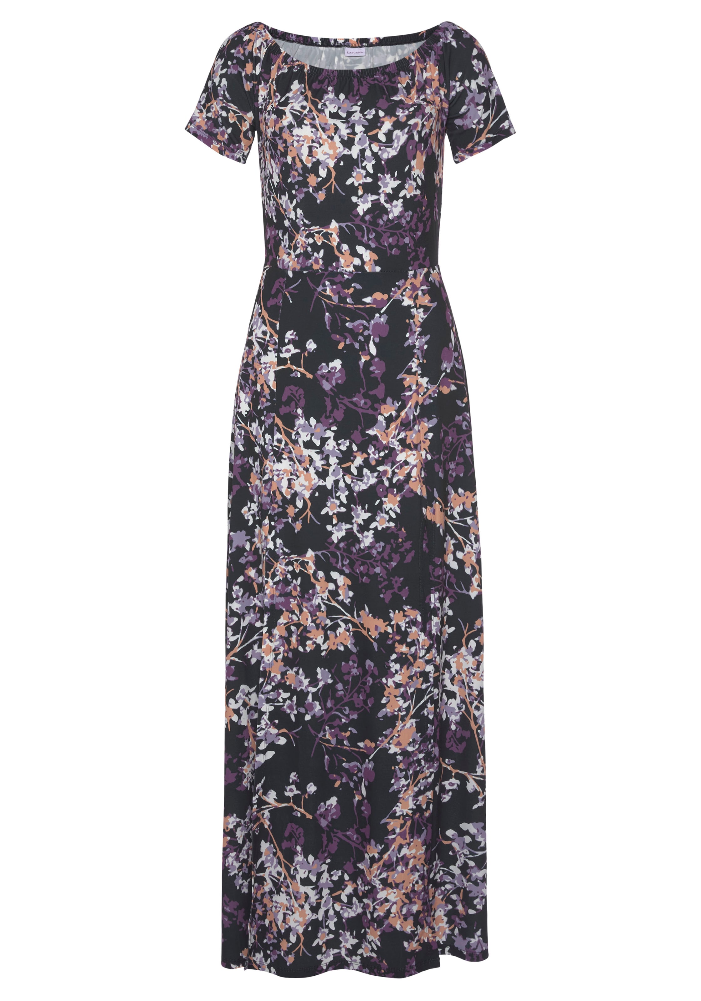 VIVANCE - Vestido de verano en negro: frente