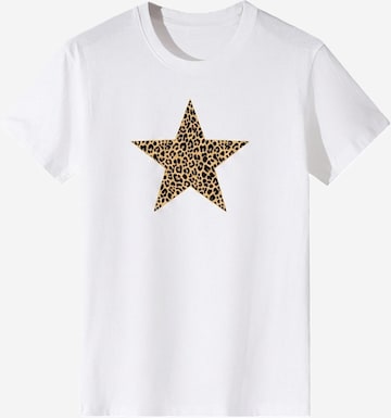 LapaPlus Shirt 'Summer' in Weiß: Vorderseite