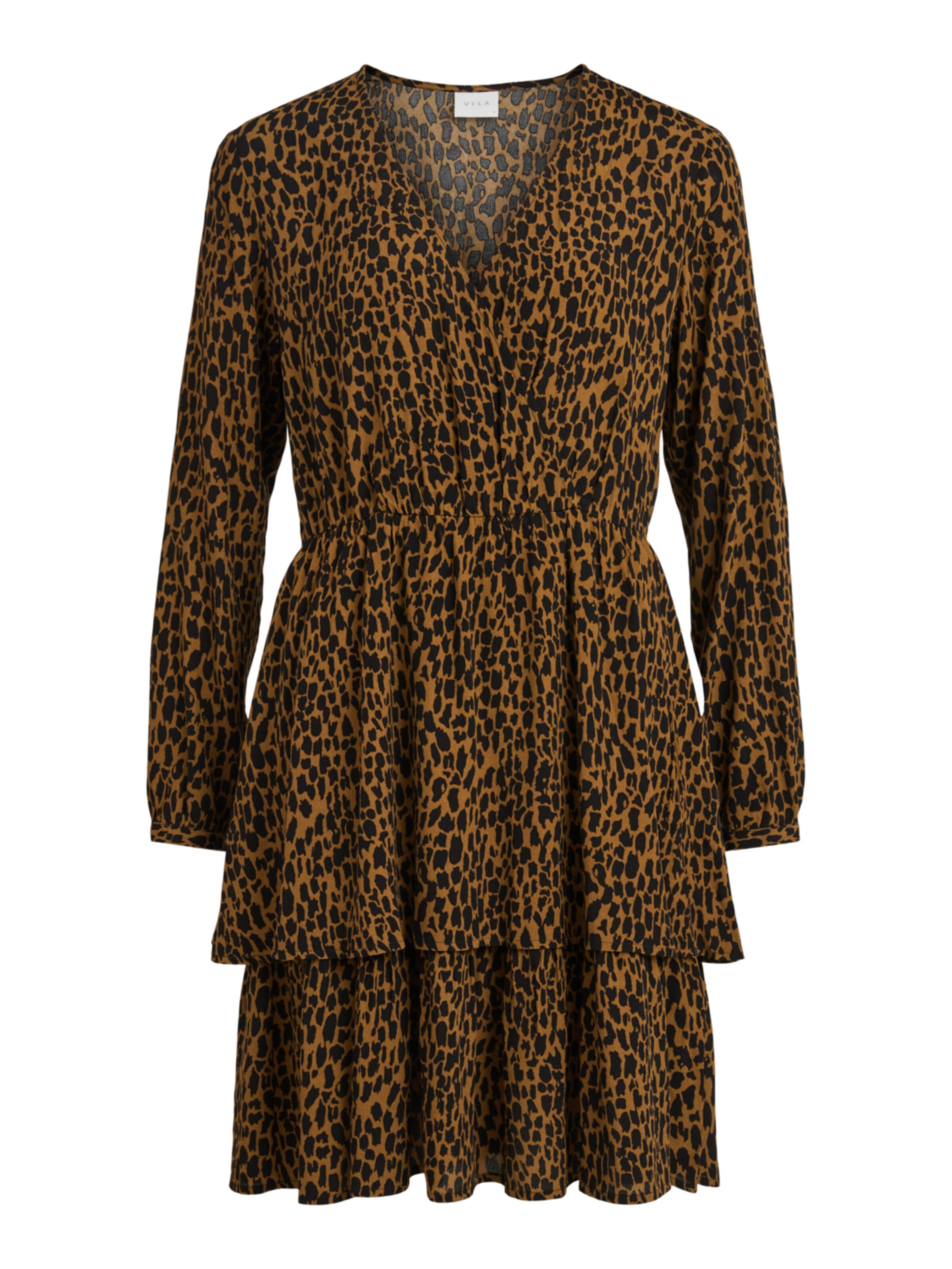 VILA Kleid 'Viska' in Braun: Vorderseite