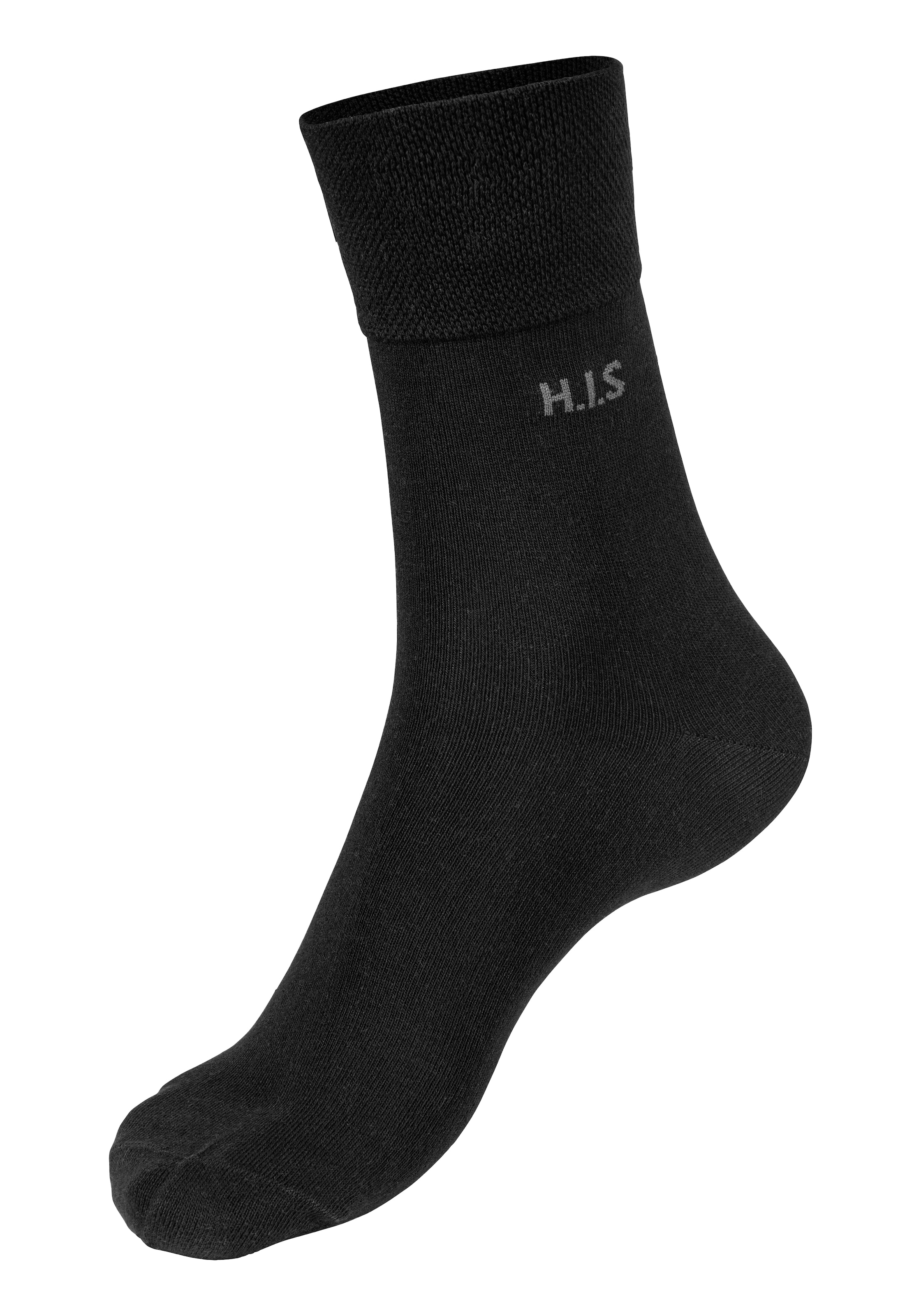H.I.S Socken in Schwarz: Vorderseite
