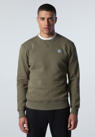 North Sails Sweatshirt in Grün: predná strana