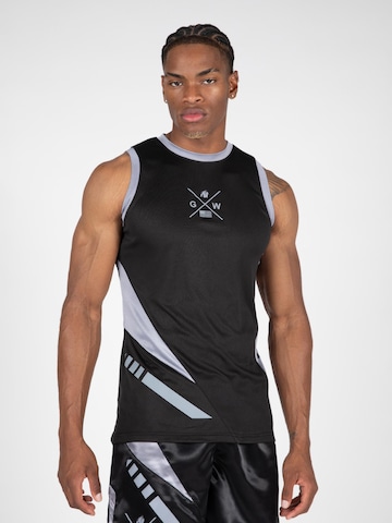 Maglia funzionale 'Hornell' di Gorilla Wear in nero: frontale